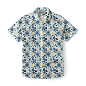 Mixed Blue Floral