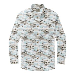 Sailboat Island Long Sleeve Shirts