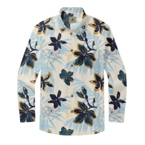 Bold Floral Long Sleeve Shirts